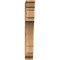 Ekena Millwork Merced Traditional Rough Sawn Bracket, Western Red Cedar, 4"W x 20"D x 28"H BKT04X20X28MRC01RWR - alternate 2